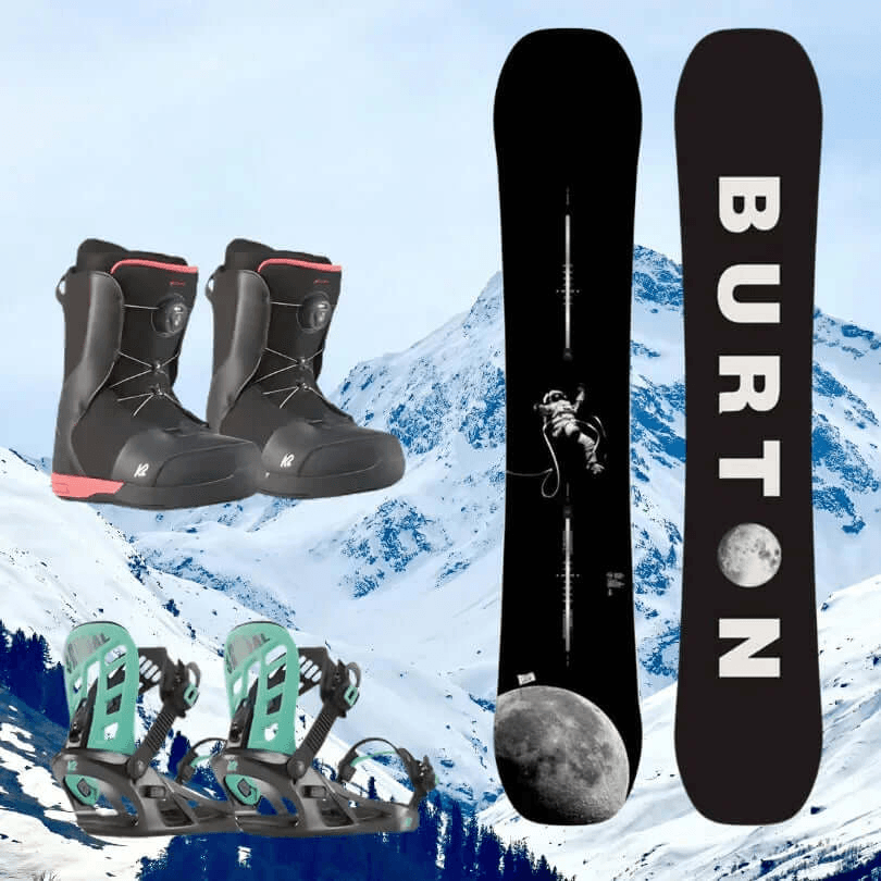 Snowboardverleih in Cordoba: Board und Schuhe
