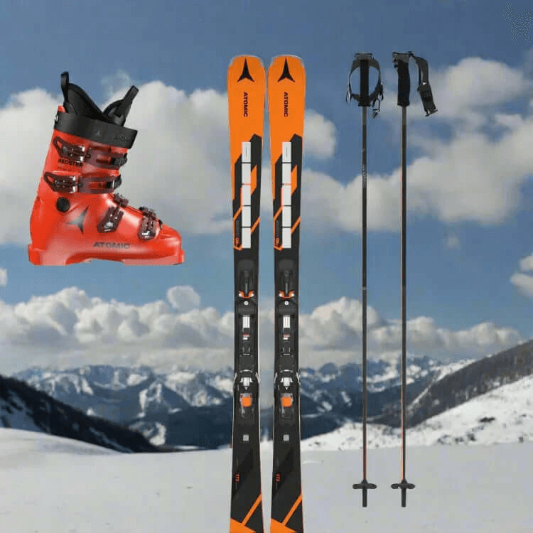 Skiverleih in Canillo: komplette Skiausrüstung