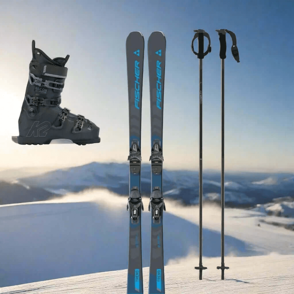 Skiverleih in Candanchú: komplette Skiausrüstung