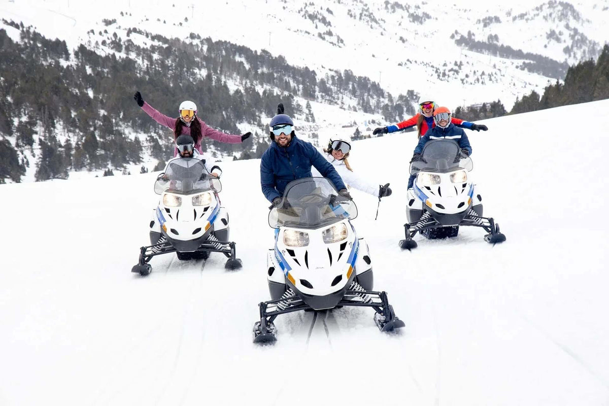 Schneemobil GrandValira Andorra | Schneemobilausflug Grau Roig