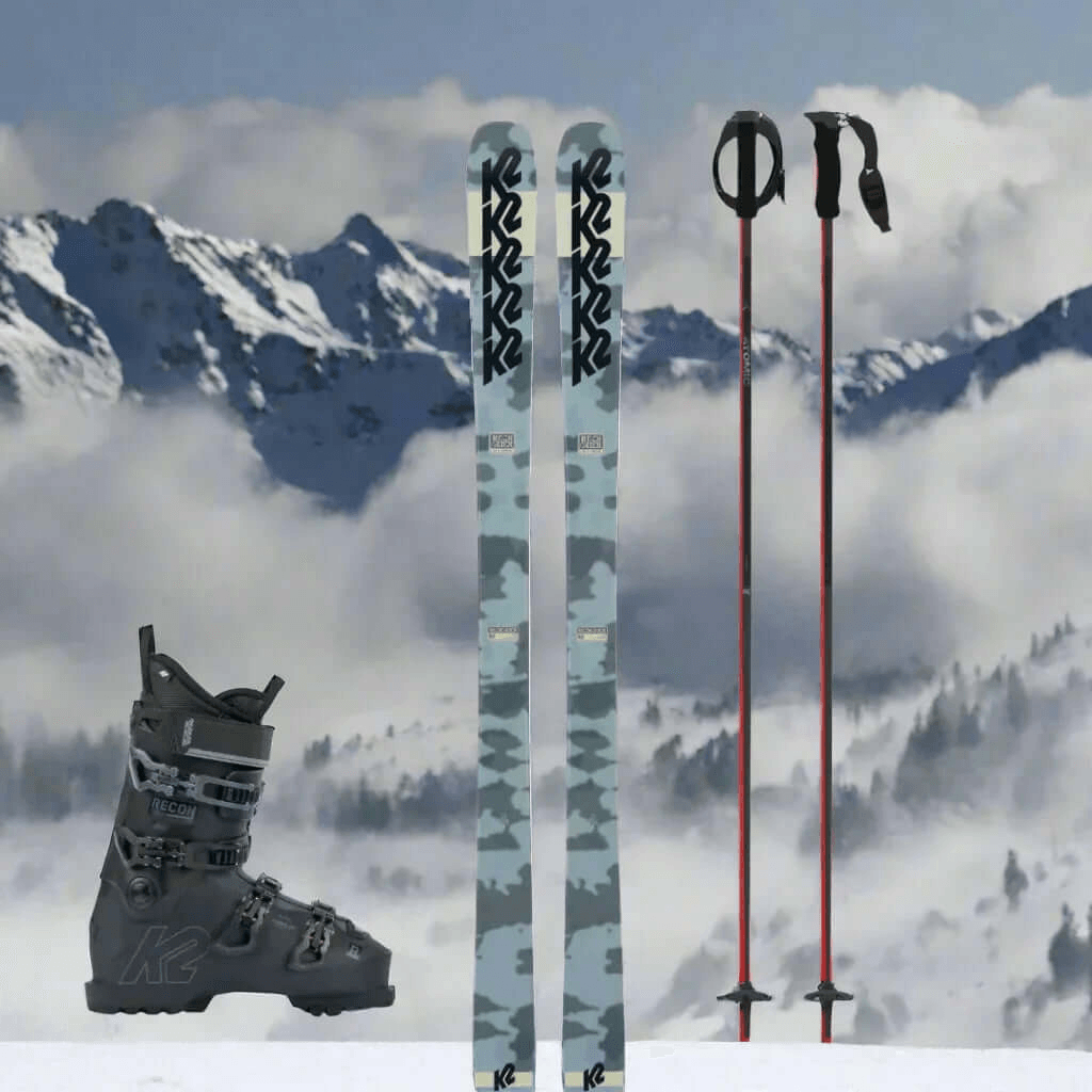 Skiverleih in Chapelco: komplette Skiausrüstung