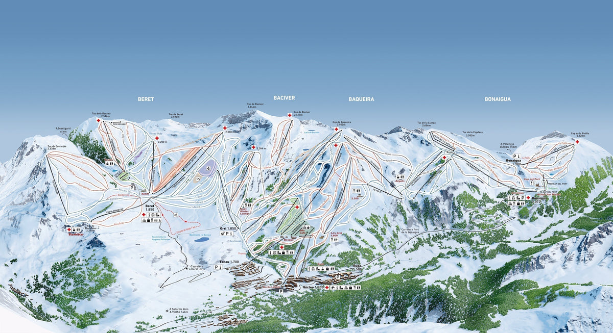 Parte de Nieve Baqueira Beret Hoy: Estado Actualizado, Pistas Abiertas y Webcams 2026 - CaranvaSports - 