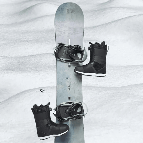 Snowboardverleih in Gstaad: Board und Schuhe · Foto 2