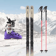 Skiverleih in SuperDévoluy: komplette Skiausrüstung
