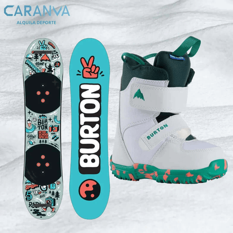 Kinder-Snowboardverleih in Candanchú
