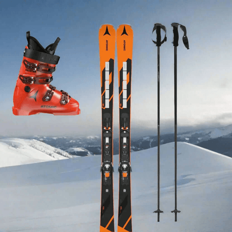 Skiverleih in Candanchú: komplette Skiausrüstung