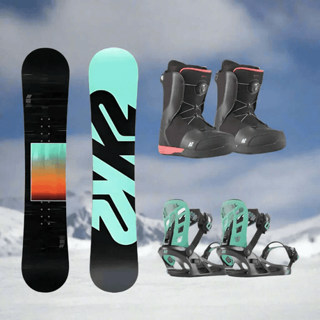 Snowboardverleih in Baqueira: Board und Schuhe