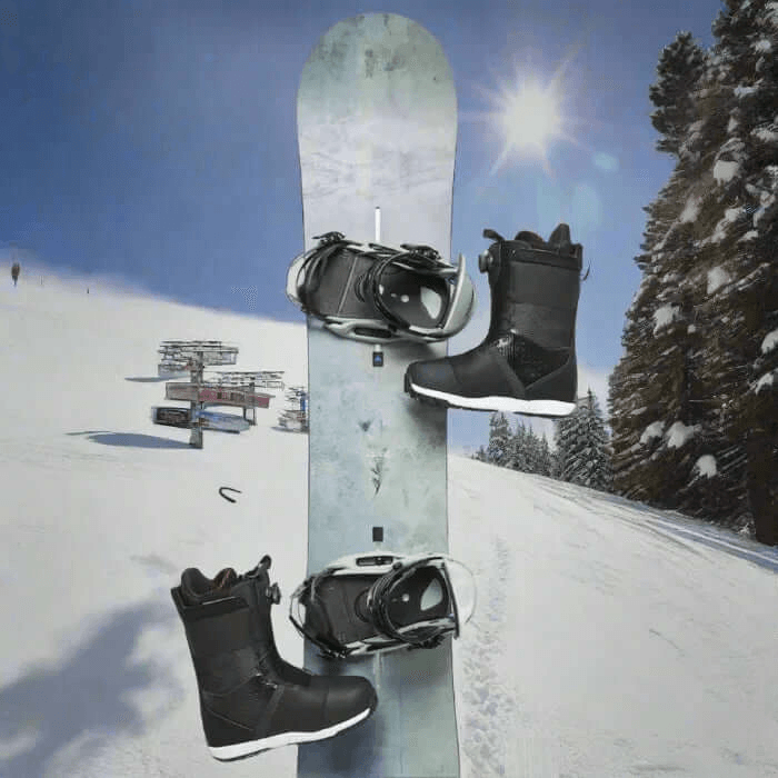 Snowboardverleih in La Molina: Board und Schuhe
