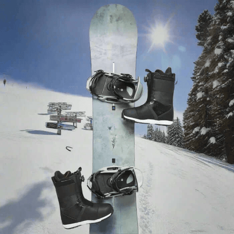 Snowboardverleih in La Molina: Board und Schuhe