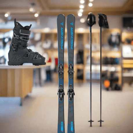 Skiverleih in Santiago: komplette Skiausrüstung