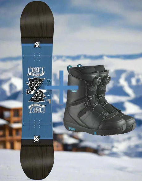 Snowboardverleih in Valle Nevado: Board und Schuhe