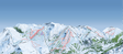 Karte der Pisten Baqueira