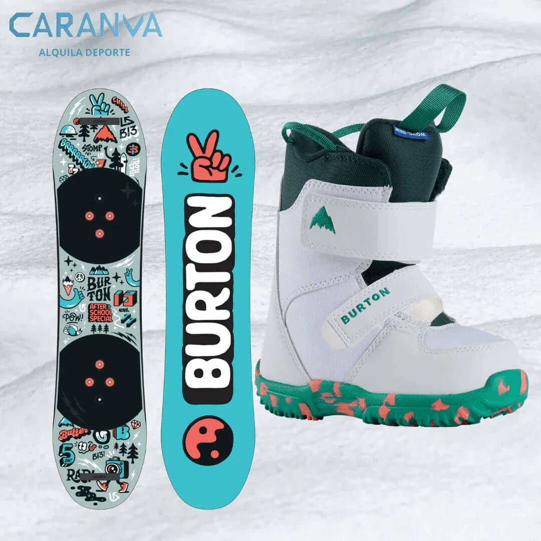 Kinder-Snowboardverleih in Vall de Nuria