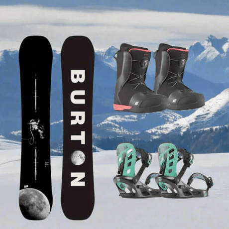 Snowboardverleih in Bariloche: Board und Schuhe