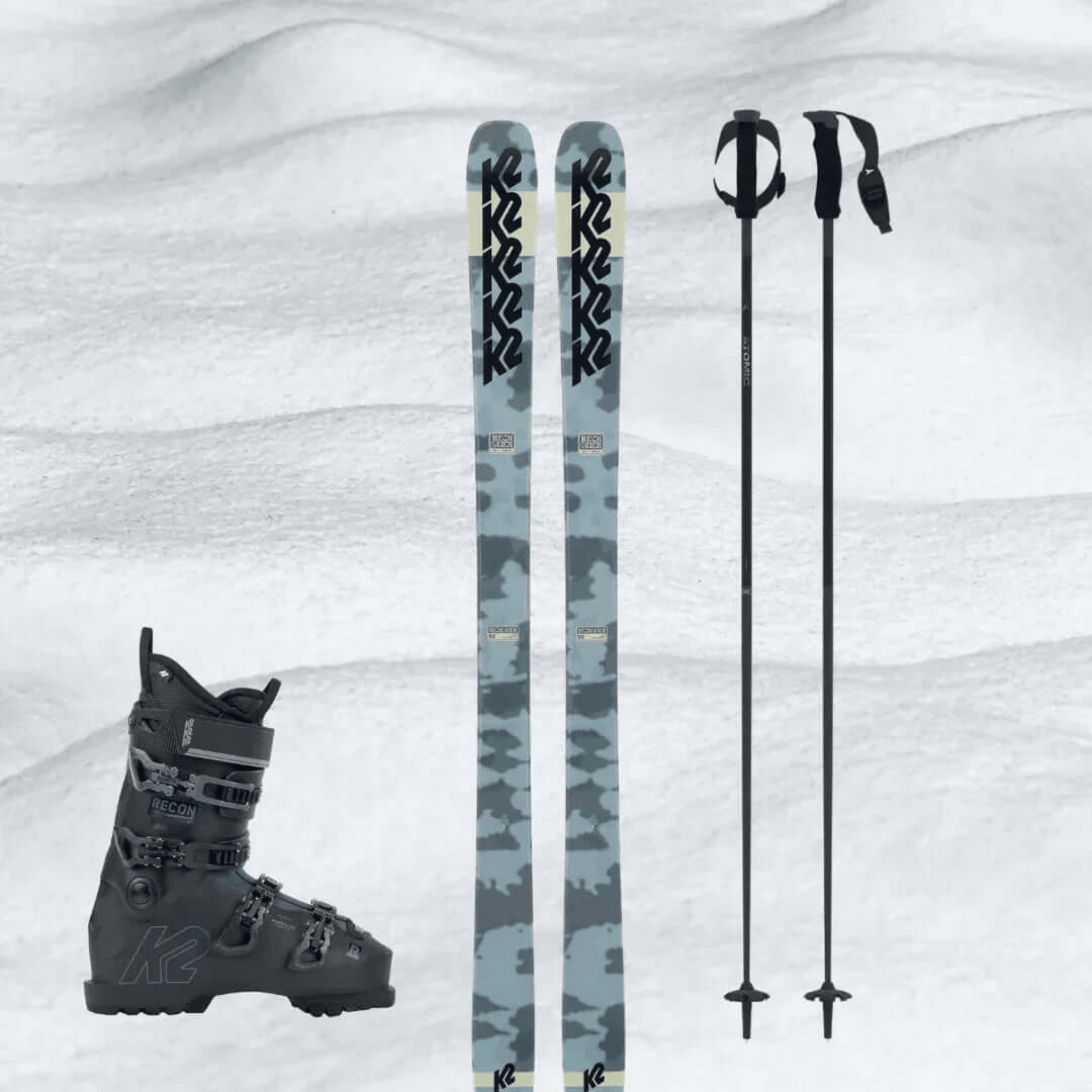 Skiverleih in St: komplette Skiausrüstung