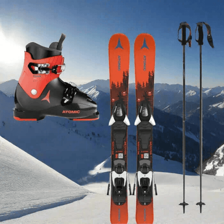 Skiverleih in Ordino: Kinder-Skiausrüstung