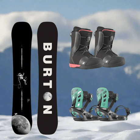 Snowboardverleih in Cerro Catedral - Bariloche: Board und Schuhe · Foto 2